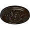 Ekena Millwork Katheryn Ceiling Medallion (Fits Canopies up to 2 1/8"), Hand-Painted Bronze, 14 1/2"OD x 2 3/4"P CM14KTBZS - alternate 2